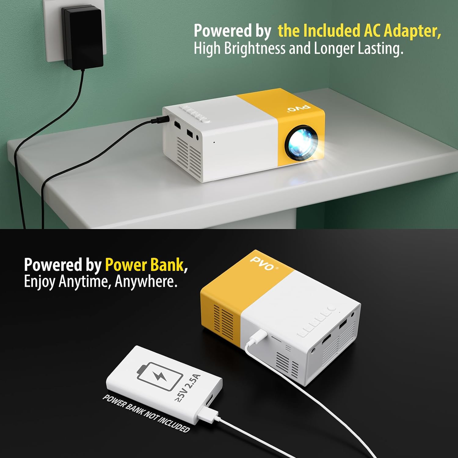 Mini Projector by RetroGoods™