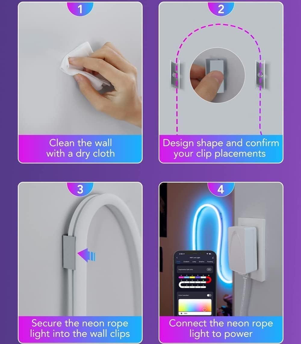 Smart Rope Strip Light