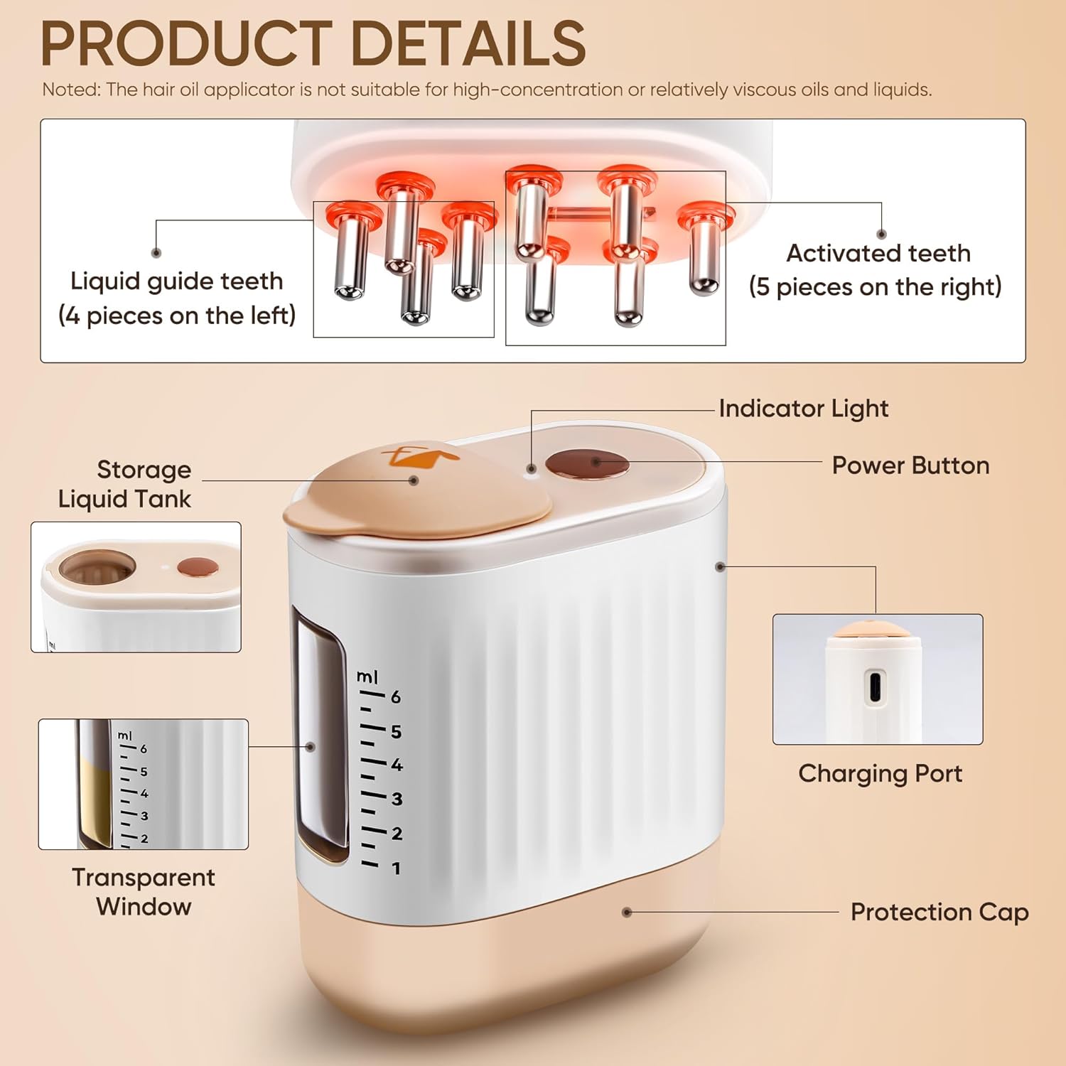 Red Light Scalp Massager