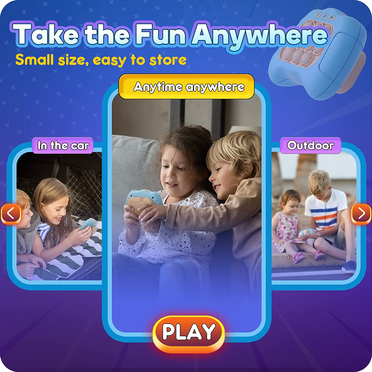 Pop It Pro- Bubbles Light-up Game