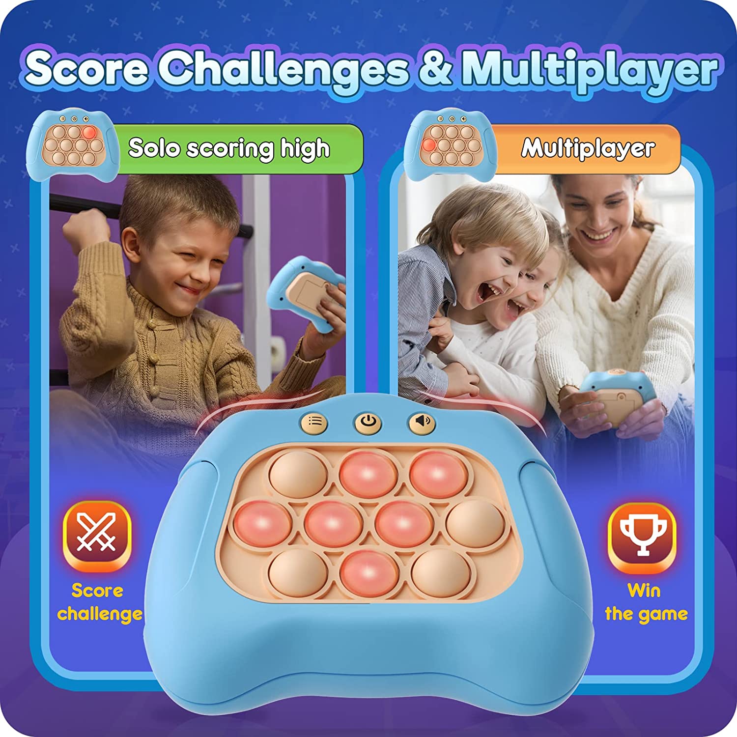 Pop It Pro- Bubbles Light-up Game