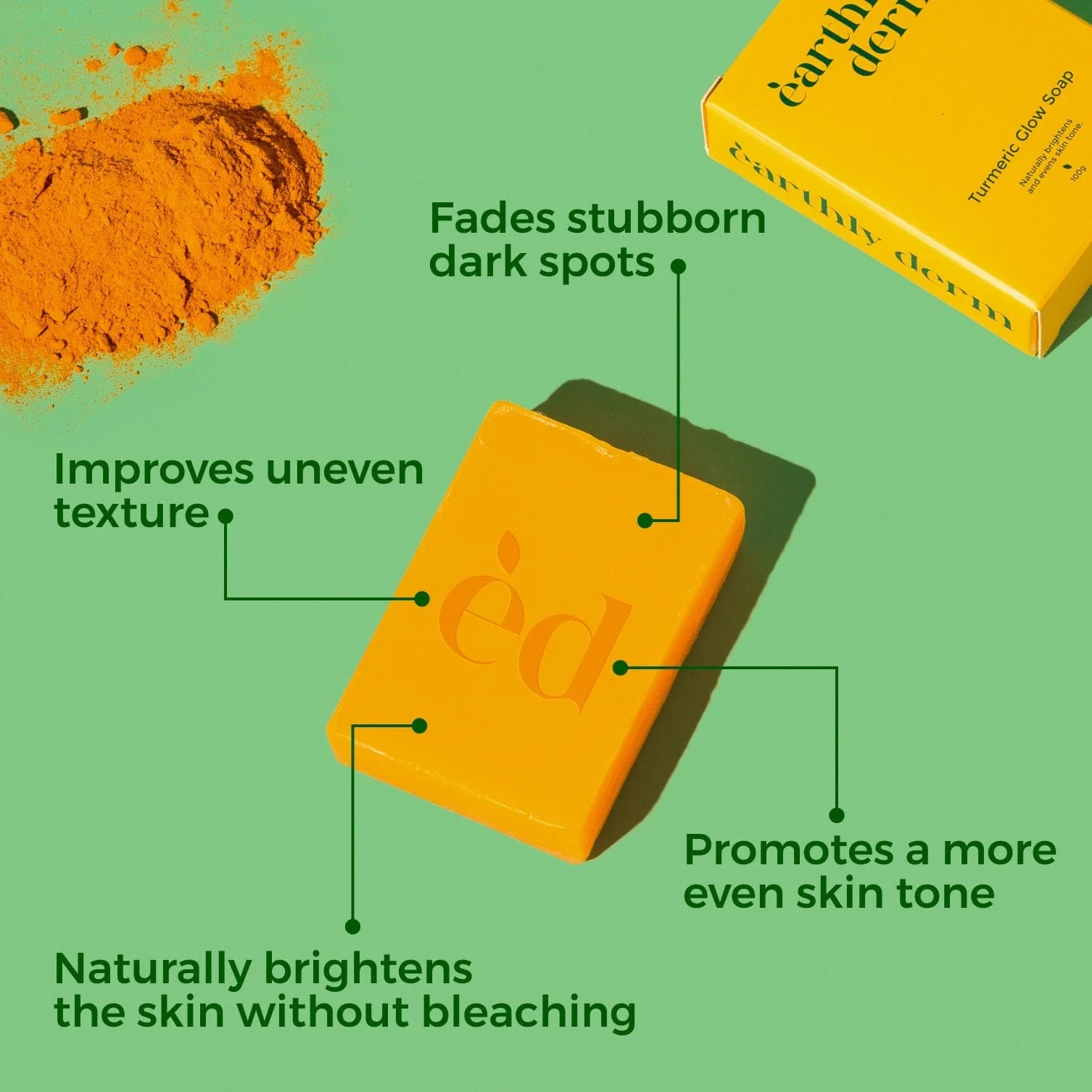 African Tumeric Soap - All Natural