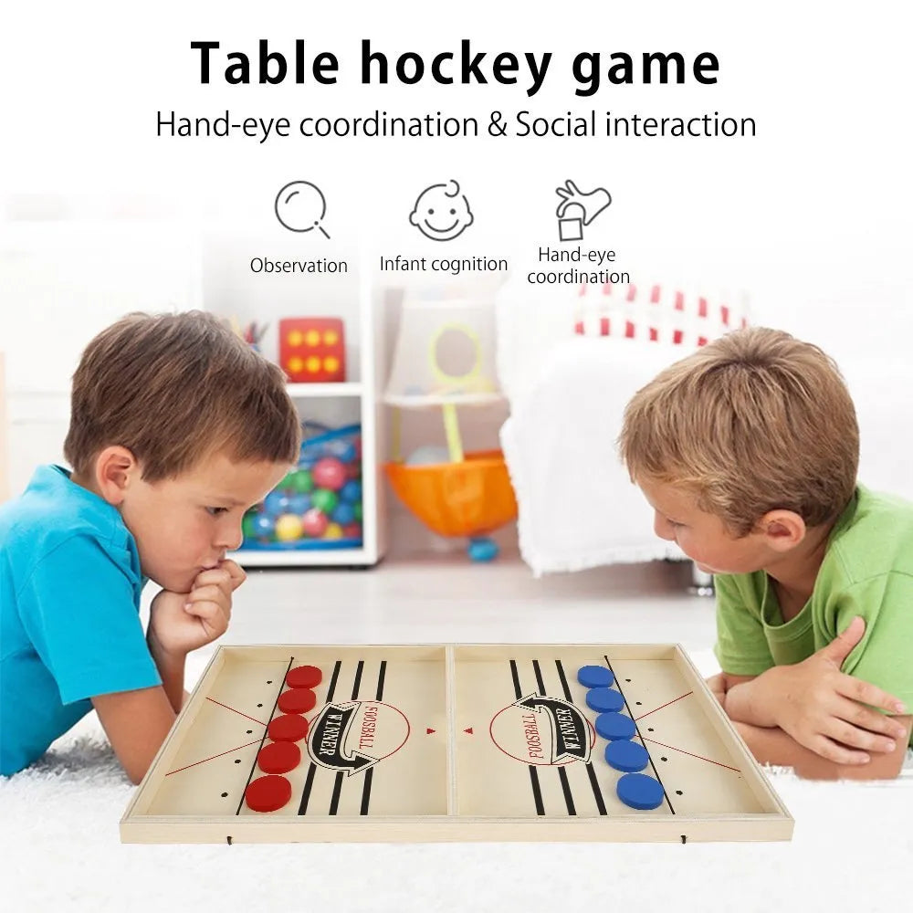String Carrom and Hockey Set